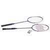 SG8010 2 Player Badminton Racquets Set Lightweight Fiber Double Rackets