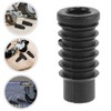 Operitacx 20pcs Chair Caster Covers Soft Material Protective Sleeves for