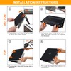 TECOOL Case Compatible with MacBook Pro 15 Inch 2016-2019 with