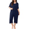 POSESHE Womens Plus Size Maternity Pajamas Sets Plus Size Pjs