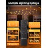 Brightown 158FT Solar String Lights Outdoor with Remote and 77