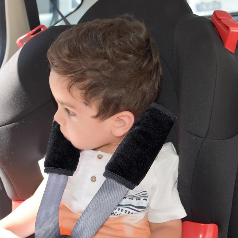 Car Seat Strap Pads for Baby Kids, Covers for Car