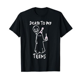 Funny Death To My Teens R.I.P Turning Twenties 20th Birthday T-Shirt