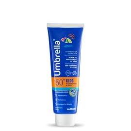 Umbrella Kids SPF 50+ | Protector Solar Corporal para Niños | Pantalla Orgánica | Amplio Espectro UVA/UVB | Water Resistence | Tubo con 120ml