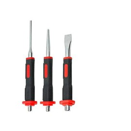 Ampro T19530 Cushion Grip Punch and Chisel Set, 3-Piece
