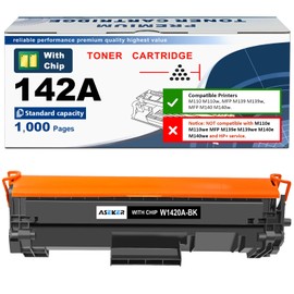 142A W1420A Toner Cartridge Black [with Chip] Compatible for HP LaserJet M110 M110w MFP M139 M139w M140 M140w Printer