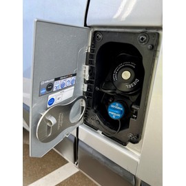 Twowinds - Fuel Cap Fuse Compatible with Ducato Jumper Boxer Camping Motorhomes - Fuse for AdBlue, Stainless Steel Box Van Lock - AdBlue Lock Fuse Stainless Steel Box Truck