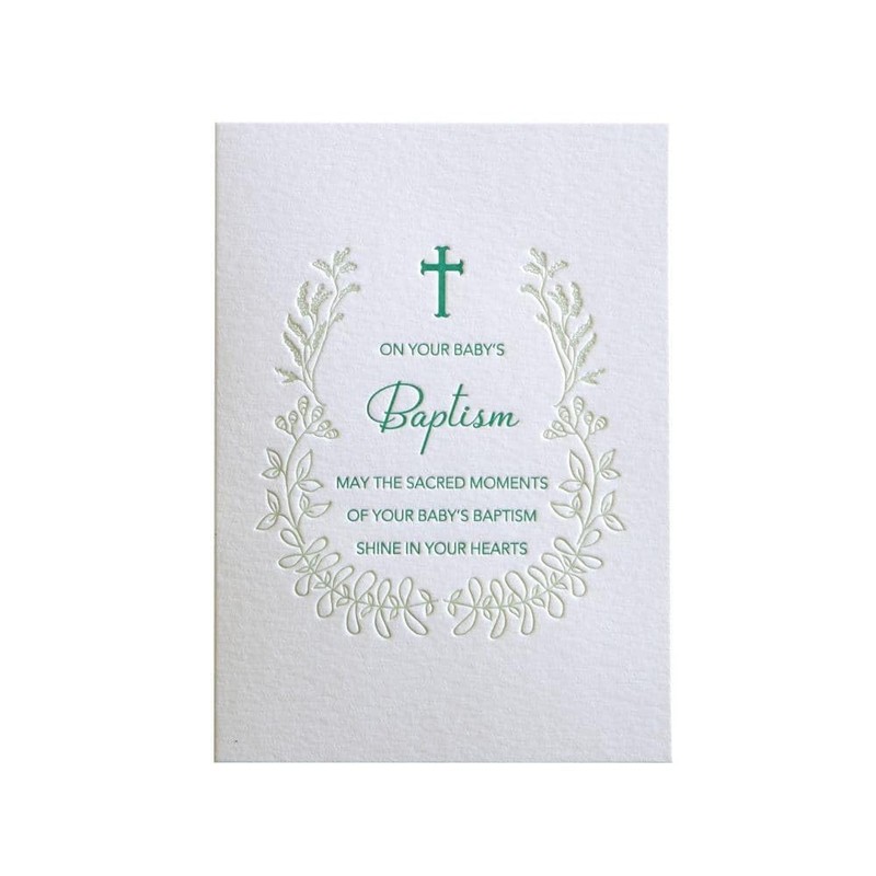 NIQUEA.D, Baptism Greeting Card