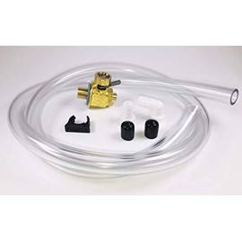 Fumoto F133S Oil Drain Valve with Heavy Duty 3' Hose Kit - S/S F103S