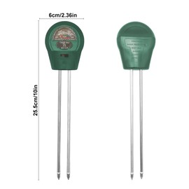Soil Tester, 3-in-1 Multifunctional Tester. Moisture, Light, Soil Ph Value Detection, Suitable for Lawns, Gardens, Farms, Promote Plants Healthy Growth