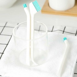 Crevice Cleaning Brush for Bathroom Gaps Fine Bristle 5ea