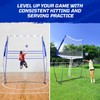 Haokelball Volleyball Training Equipment Net Station Portable Volleyball Practice Net