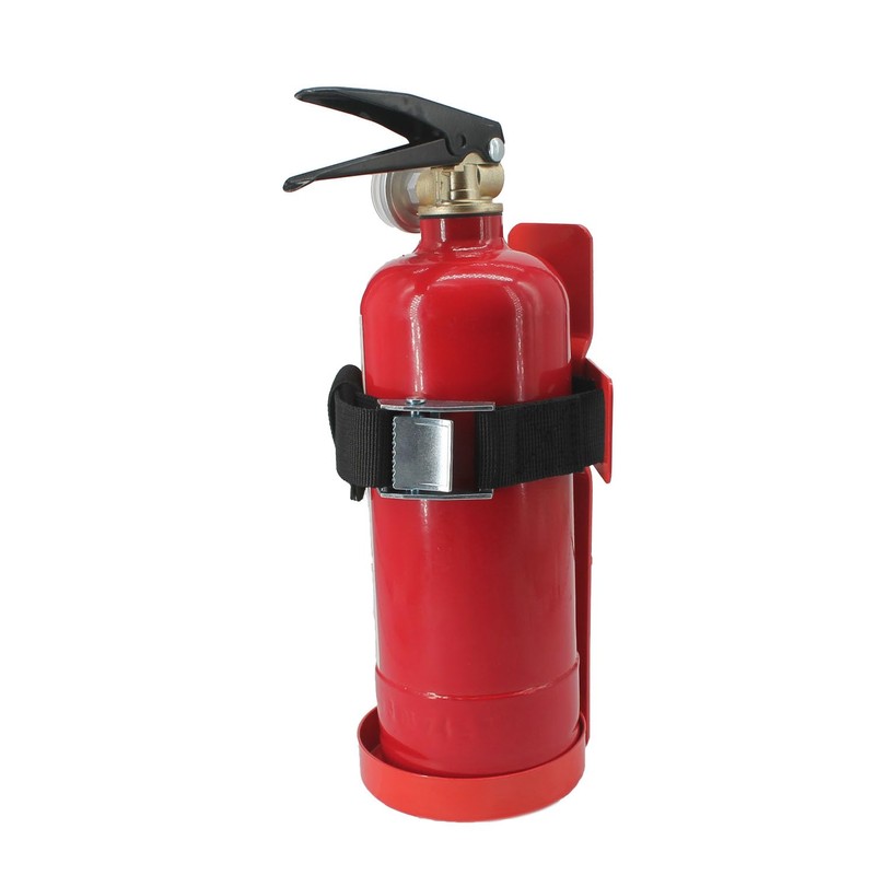 Fire Extinguisher Mount,Wall Mounted Metal Bracket,Compatible with 2.5 lb Fire
