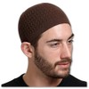 Breathable Cotton Stretchy Islamic Muslim Knitting Kufi Topi Prayer Hat