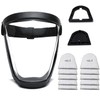 Plastic Full Face Shield Full Protection Equipment with for Unisex