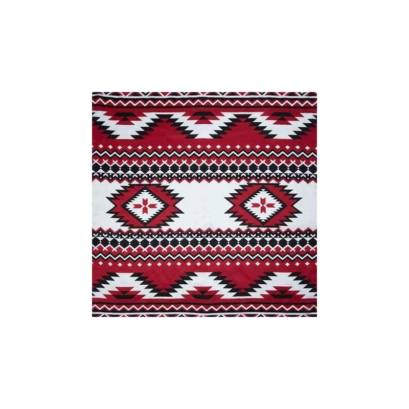 Wyoming Traders Mens Southwest Red/Black Wild Rag Red/Black