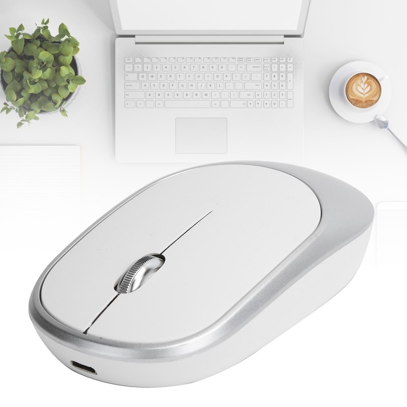 Wireless Mouse DPI Adjustable Chargable Optical Computer External Device with