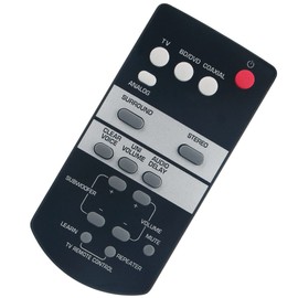 FSR68 ZJ78800 Replacement Remote Control Applicable for Yamaha Sound Bar YAS-103 YAS-93 YAS103 YAS93 ATS-930 YAS-93BL YAS-103BL ATS930 YAS93BL YAS103BL