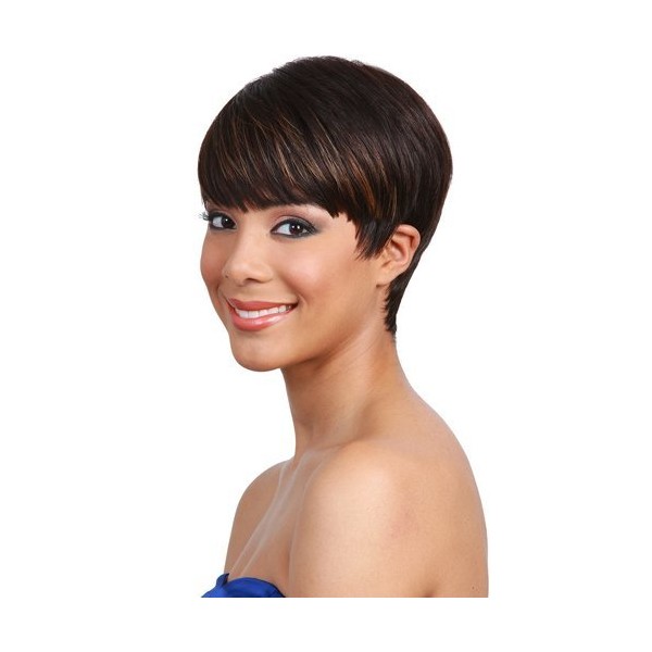 BOBBI BOSS Human Hair Wig - MH1212 CUTIE (# P4/27/30)