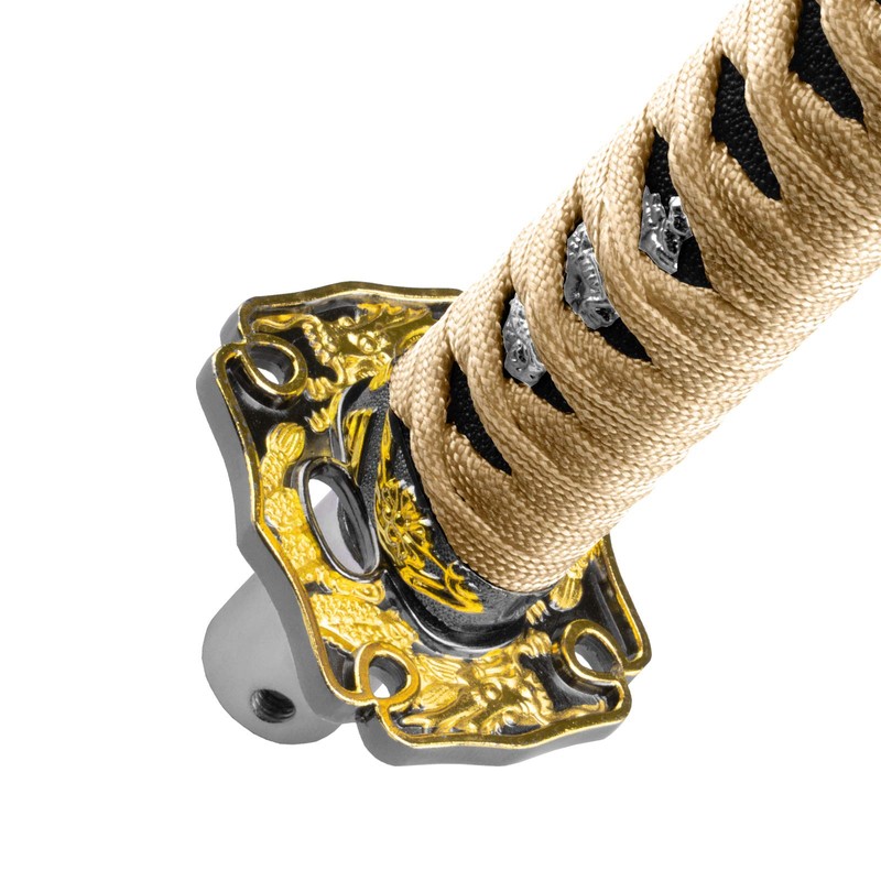 JDMBESTBOY Samurai Sword Gold Black Shift Knob Shifter Alloy Katana