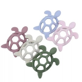 M.Y. Toys Baby Teether Green Turtle