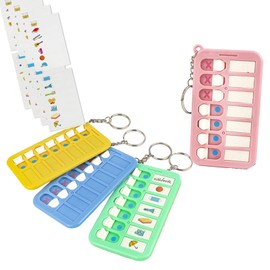 SKDFHOD 4 Stück Memo Checklist Boards, To Do List Memo, To Do List Checkliste Boards, aufgabentafel kinder für Kinder Erwachsene Zeitplan Lernplanung Erinnerung, Aufgabenplaner für ADHS