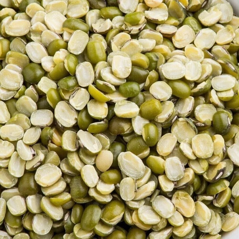 Hemani Moong Split 4LB (64 OZ) Split Mung Beans with