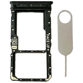 Single Sim Card Tray Slot Holder Micro SD Card Replacement for Motorola Moto G Power 2024 5G XT2415 Incl Card Ejector pin (Midnight Blue)
