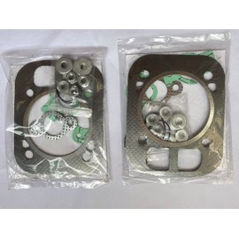 Cylinder Head Gasket Kit Fit for Kohler 24-841-04S, 24 841 03S, 24 041 37-S, 24 041 16, 24 041 32 Kohler CH25 CH730 CH740 CV25 CV724 CV730 25HP Engine Parts (2-Pack) (2)