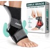 AREST Ankle Bandage with Compression Band - Adjustable Ankle Support