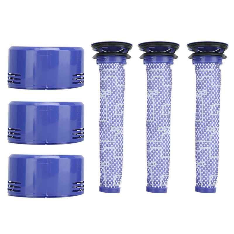6Pcs Set Pre Filter Post Filter Replacement Accessories Fit for