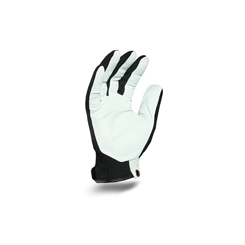 Ironclad Hombres Large EXO PRO LEATHER WHITE piel de cabra