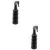 WOONEKY 2 Pcs Retractable Hairdressing Plastic Sprayer Multipurpose Salon/barber Home