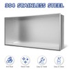 Bernkot Stainless Steel Shower Niche 24" X 12" Brushed No