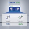 DK SONIC Ultrasonic Cleaner,3L 120W Ultrasonic Jewelry Cleaner with Heater&