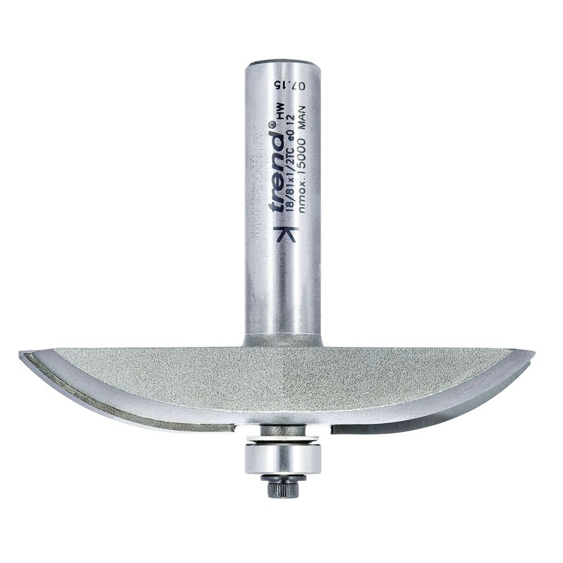 Trend Professional Large Radius Panel Raiser Bearing Guided Router Cutter