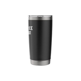 Resistance Is Love in Action Stencil Block Stainless Steel Insulated Tumbler