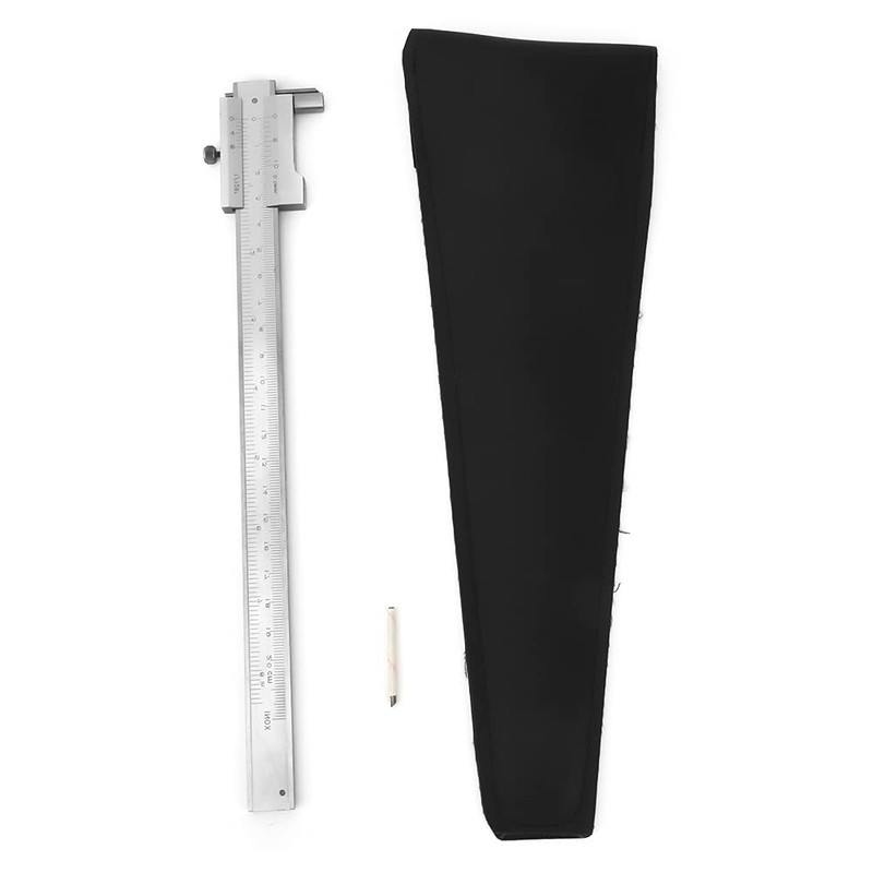 VGEBY Stainless Steel Parallel Scribing Gauge, Measuring Device Angle Caliper,