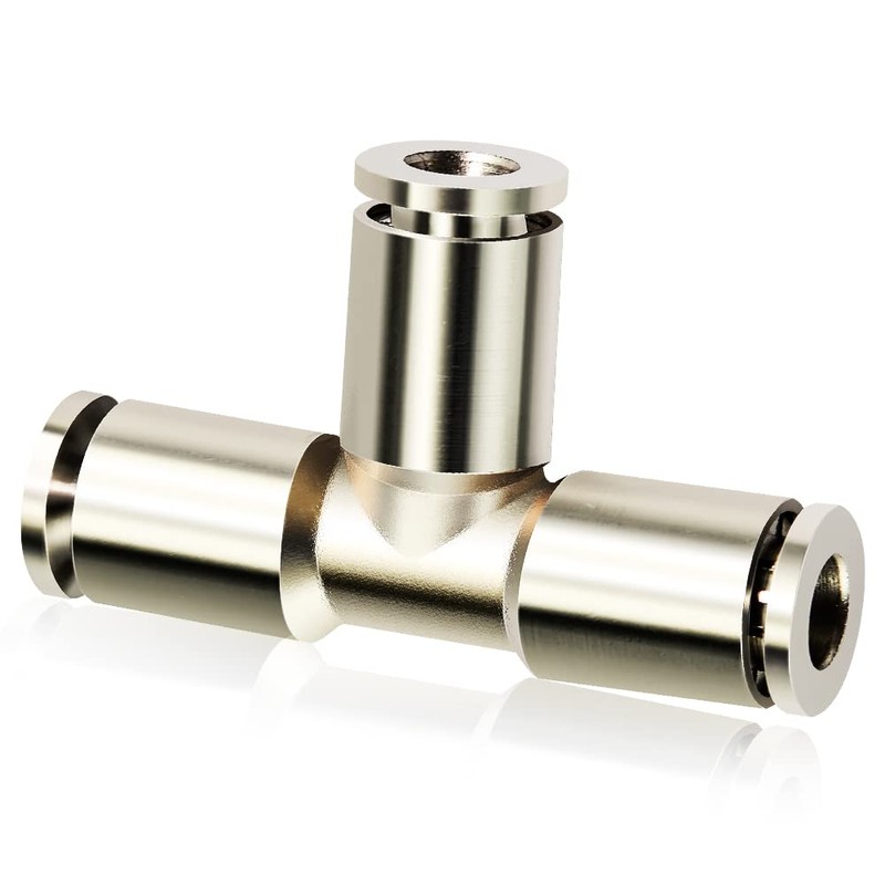 ERGAOBOY Pack of 2 8 mm OD Copper Nickel-Plated 3