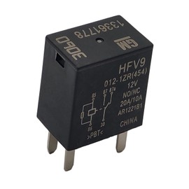 13361778 General Purpose Relay 12VDC 20A 5 Pins Car Air-Conditioning Relay Cooling Fan Relay