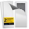 2Pack Magnetic Vent Covers,8x15.5inch Magnetic air Vent Covers for Floor