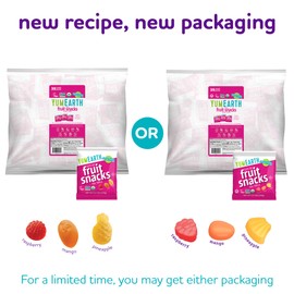 YumEarth Organic Tropical Fruit Snacks (Pack of 35) - 0.7 Ounce Snacks Packs - Non GMO, Gluten Free, Vegan, Dye Free - Pineapple, Raspberry, Mango