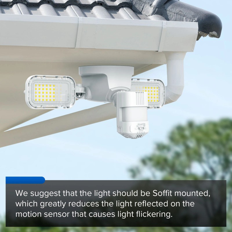 Sansi 10,000LM LED Motion Sensor Security light Outdoor Dusk to