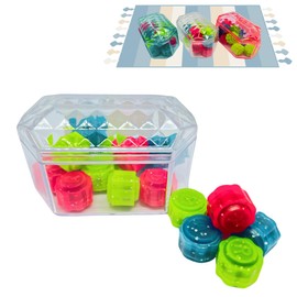 Clevy Korean Traditional Play Kongi - KC Certified | Safety Toy for Family Fun Retro Games, Educational Play, Indoor Play, Gift | 12 Pack