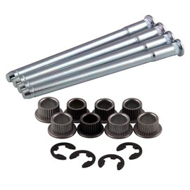 LEDAUT Compatible with Door Hinge Pin and Bushing Repair Kits (4 pins 2 Door) LEDAUT Replacement for Chevy GMC Fullsize Truck SUV 1988-2002