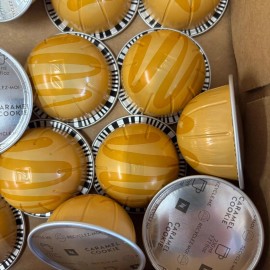 Nespresso Vertuo Line,  Caramel Cookie Coffee 100 PODS BULK/LOOSE 7.77 fl oz