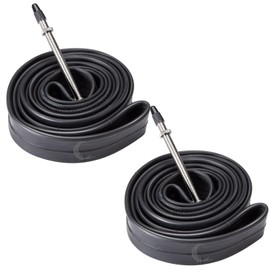 Contrast 700 x 18-25c Road Bike Inner Tubes (Pair) - Presta 80mm Long Valve
