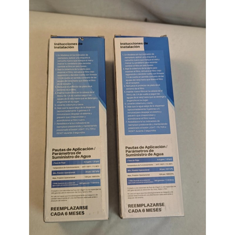 IcePure 2x Lot: ICEPURE RWF0900A Refrigerator Water Filters, Replacement for