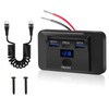 TSV 3 Port 12V USB Outlet Panel Wall Mount, 36W