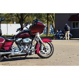 Kuryakyn 1214 Motorcycle Accent Accessory: Front End Axle Nut Caps for 2002-19 Harley-Davidson Motorcycles, Chrome, 1 Pair , black